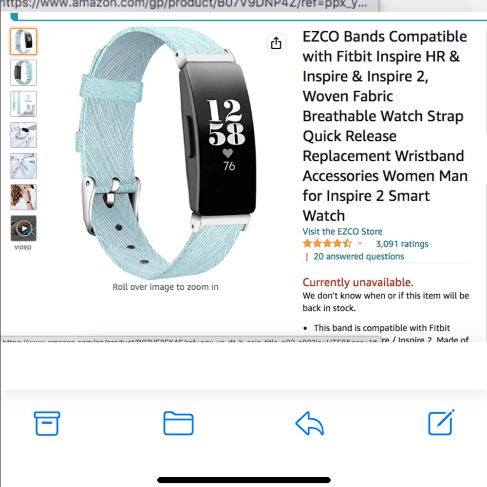 New Fitbit inspire in original packaging